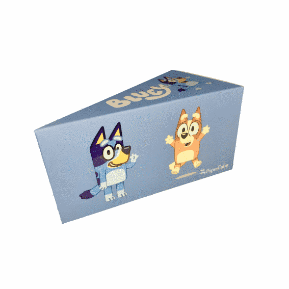 BLUEY SKY PREMIUM CAKE Картонена торта Синьо НЕБЕ (премиум) photo